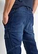 Jeans elasticizzati cargo regular fit, straight, bonprix