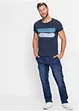 Jeans elasticizzati cargo regular fit, straight, bonprix