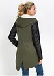 Cappotto con mix di materiali, bonprix