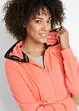 Felpa con zip e cappuccio, bonprix