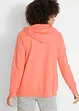 Felpa con zip e cappuccio, bonprix