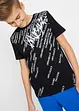 T-shirt slim fit in puro cotone, bonprix
