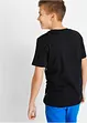 T-shirt slim fit in puro cotone, bonprix