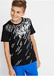 T-shirt slim fit in puro cotone, bonprix