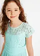 Abito in chiffon con pizzo, bonprix