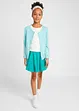 Gonna di jersey con cotone biologico (pacco da 2), bonprix