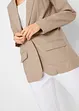 Blazer leggero in misto lino sostenibile, loose fit, bpc bonprix collection