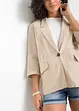 Blazer in misto lino, BODYFLIRT