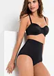 Slip alto senza cuciture con effetto modellante leggero, bonprix