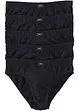 Jeans wide leg, vita media, bonprix