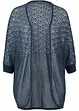 Cardigan lungo con motivo traforato, bonprix
