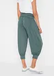 Pantaloni alla turca cropped con cinta comoda, bonprix