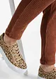 Pantaloni in velluto con cinta elastica, bonprix
