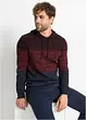 Maglione in filato fine con cappuccio, bonprix
