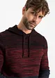 Maglione in filato fine con cappuccio, bonprix