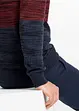 Maglione in filato fine con cappuccio, bonprix