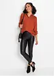 Leggings in similpelle, BODYFLIRT