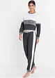 Pigiama con maglia corta a maniche lunghe, bpc bonprix collection