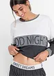 Pigiama con maglia corta a maniche lunghe, bpc bonprix collection