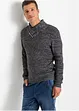Maglione con collo a scialle, RAINBOW