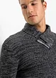 Maglione con collo a scialle, RAINBOW