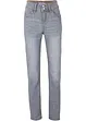 Jeans elasticizzati  comfort a vita alta, slim, bonprix