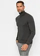 Maglione a collo alto con cachemire, bonprix