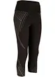 Leggings sportivi a pinocchietto con taschina, bonprix