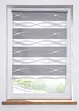 Tenda a rullo doppia in tessuto jacquard con onde, bpc living bonprix collection