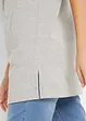 T-shirt lunga con scollo a V (pacco da 2), bonprix