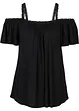 Maglia a spalle scoperte in morbida viscosa, bonprix