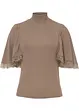 Maglia a costine con pizzo, BODYFLIRT