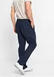 Pantaloni chino in misto lino con elastico in vita regular fit, straight, bonprix