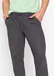 Pantaloni chino in misto lino con elastico in vita regular fit, straight, bonprix