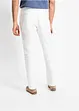Pantaloni in lino con cinta comoda regular fit, straight, bonprix