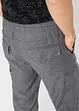 Bermuda cargo in misto lino, regular fit, bonprix