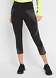 Leggings sportivi a pinocchietto con taschina, bonprix