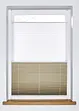 Tenda plissettata 2 in 1 con zona oscurante, bpc living bonprix collection