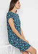 Abito in maglina con spacchi laterali in puro cotone (pacco da 2), bonprix