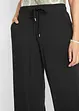 Pantaloni in jersey con laccetto in vita, bonprix