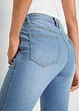 Jeans a pinocchietto con cinta comoda, bonprix