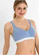 Reggiseno t-shirt senza ferretto con cotone biologico (pacco da 2), bonprix