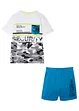 T-shirt e pantaloni corti (set 2 pezzi) in cotone biologico, bonprix