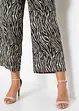 Pantaloni culotte fantasia in viscosa fluente, bonprix