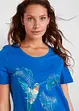 Maglia in cotone con stampa, bonprix