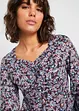 Maglia stile tunica in misto cotone e viscosa, bonprix