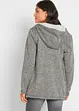 Giacca prémaman in pile con inserto babywearing, bonprix