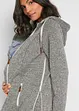 Giacca prémaman in pile con inserto babywearing, bonprix