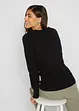 Maglione basic in filato fine con cotone riciclato, bonprix