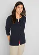 Cardigan in maglia fine con cotone riciclato, bonprix